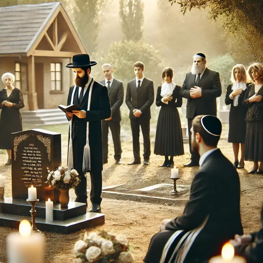 סיוע בעריכת אזכרות גם בבית האבלים וגם בבית העלמין